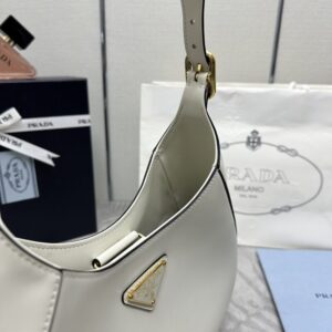 Replica Prada Cleo Medium White - ultra-realistic fake designer tote