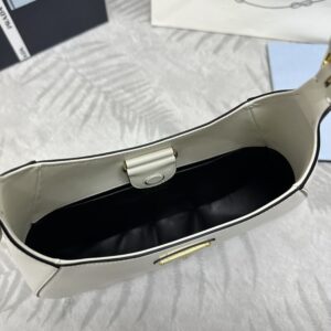 Replica Prada Cleo Medium White - premium-grade designer purse dupe