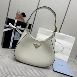 Replica Prada Cleo Medium White - elite superclone designer purse