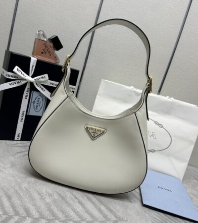 Replica Prada Cleo Medium White - elite superclone designer purse