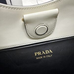 Replica Prada Cleo Medium White - premium-grade designer purse dupe