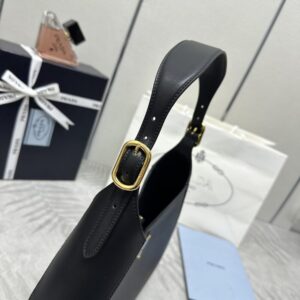 Replica Prada Cleo Medium Black - ultra-realistic fake designer tote