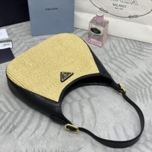 Replica Prada Cleo Black New - 1:1 designer replica handbag