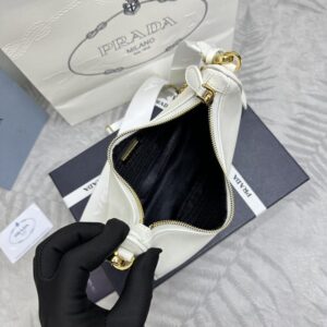 Replica Prada Re-Edition White 2005 - near-authentic luxury replica handbag