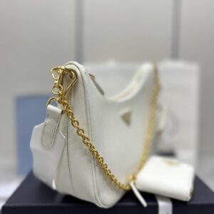 Replica Prada Re-Edition White 2005 - ultra-realistic fake designer tote