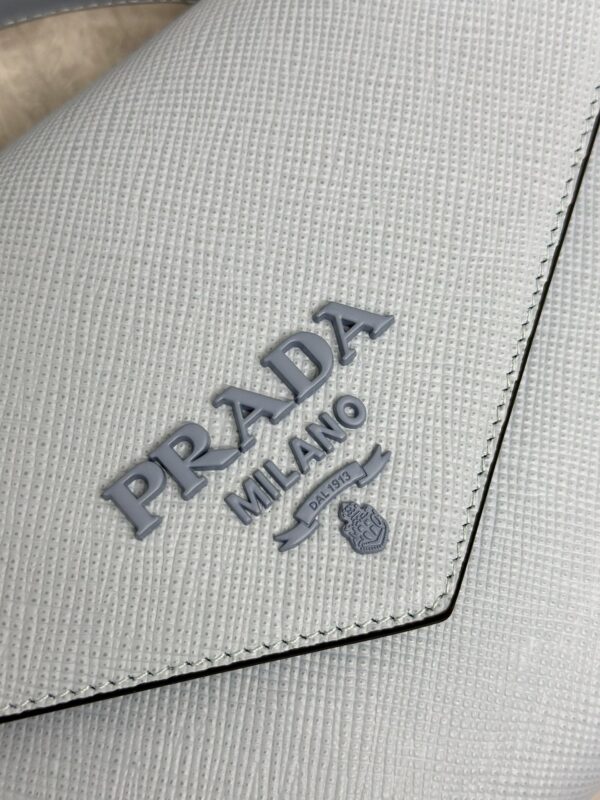Replica Prada Saffiano Blue Envelope - top-rated replica designer bag