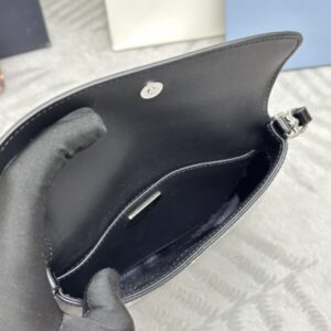 Replica Prada Cleo Small Black Flap - near-authentic luxury replica handbag