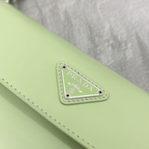 Replica Prada Cleo Small Green Flap - authentic-look luxury purse replica