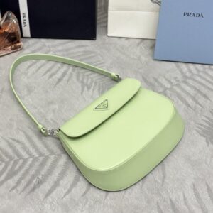 Replica Prada Cleo Small Green Flap - realistic designer-inspired fake bag