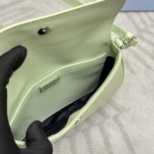 Replica Prada Cleo Small Green Flap - high-accuracy replica luxury purse