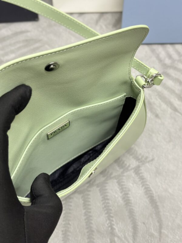 Replica Prada Cleo Small Green Flap - high-accuracy replica luxury purse