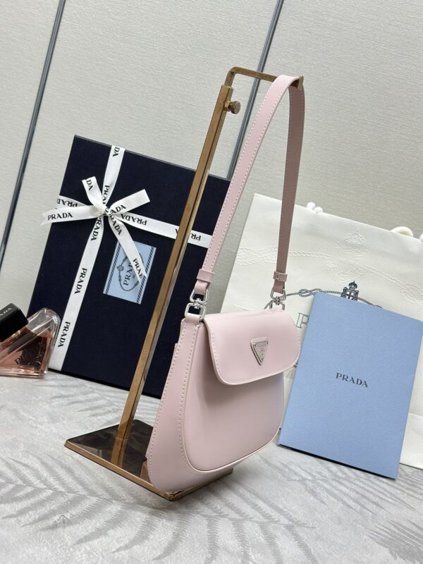 Replica Prada Cleo Small Pink Flap - best quality luxury bag dupe
