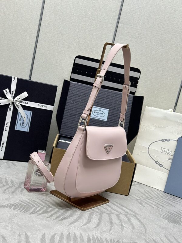 Replica Prada Cleo Pink Bag With Flap - best-selling designer handbag dupe