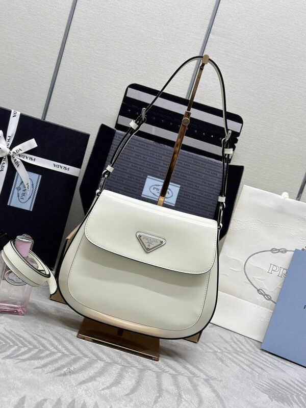Replica Prada Cleo White Bag With Flap - elite superclone designer purse