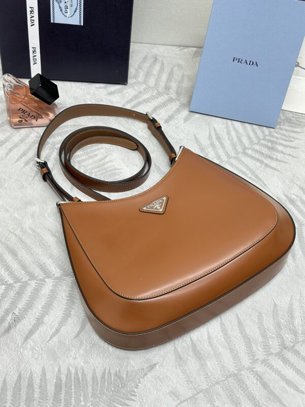 Replica Prada Cleo Brushed Brown Bag - premium-grade designer purse dupe