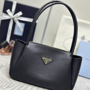 Replica Prada Medium Black Shoulder Bag - realistic designer-inspired fake bag