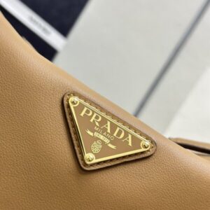Replica Prada Medium Caramel Shoulder Bag - high-quality designer bag clone