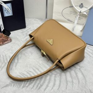 Replica Prada Medium Caramel Shoulder Bag - high-accuracy replica luxury purse