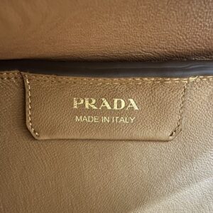 Replica Prada Medium Caramel Shoulder Bag - high-accuracy replica luxury purse
