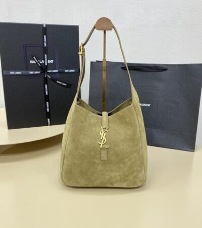 Replica YSL LE 5 A 7 Small Suede - high-accuracy replica luxury purse