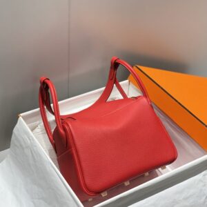 Replica Hermes Lindy Red - top-rated replica designer bag