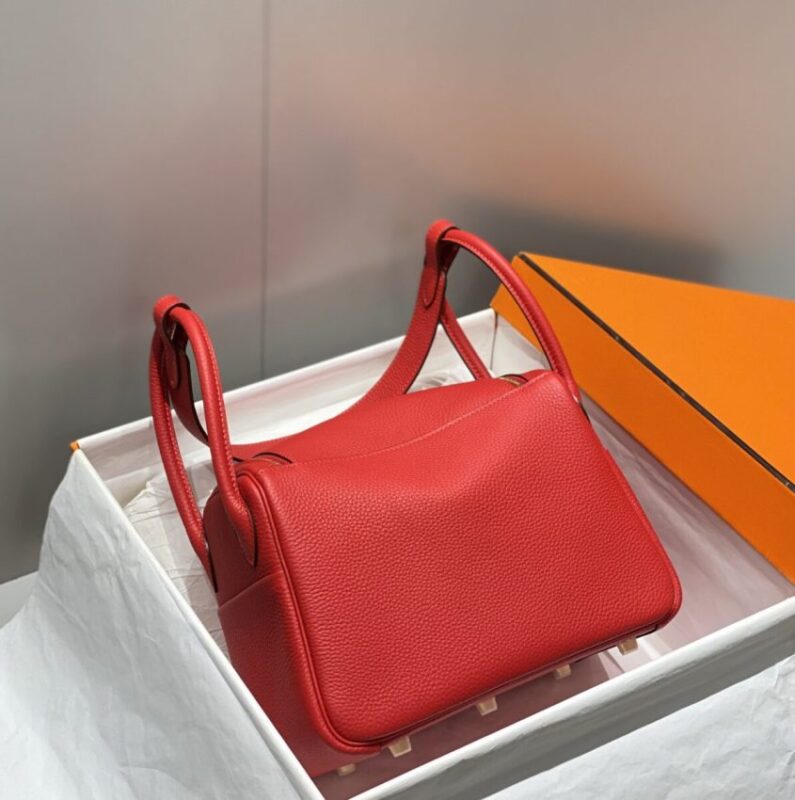 Replica Hermes Lindy Red - top-rated replica designer bag