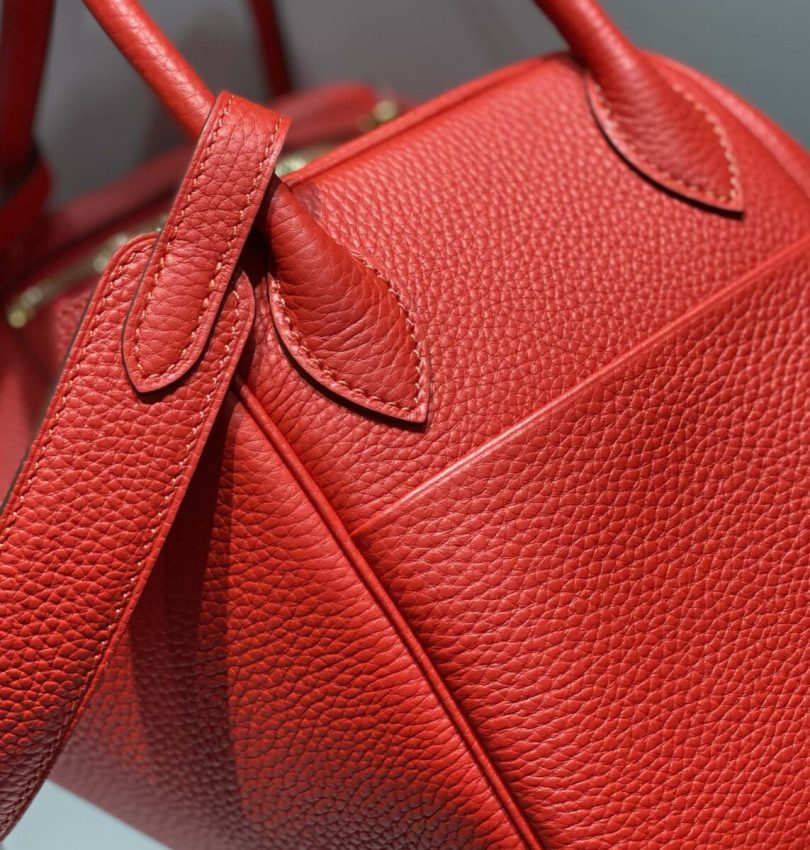 Replica Hermes Lindy Red - 1:1 designer replica handbag