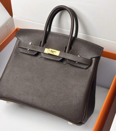 Replica Hermes Birkin Ebony - 1:1 designer replica handbag
