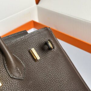Replica Hermes Birkin Ebony - 1:1 designer replica handbag