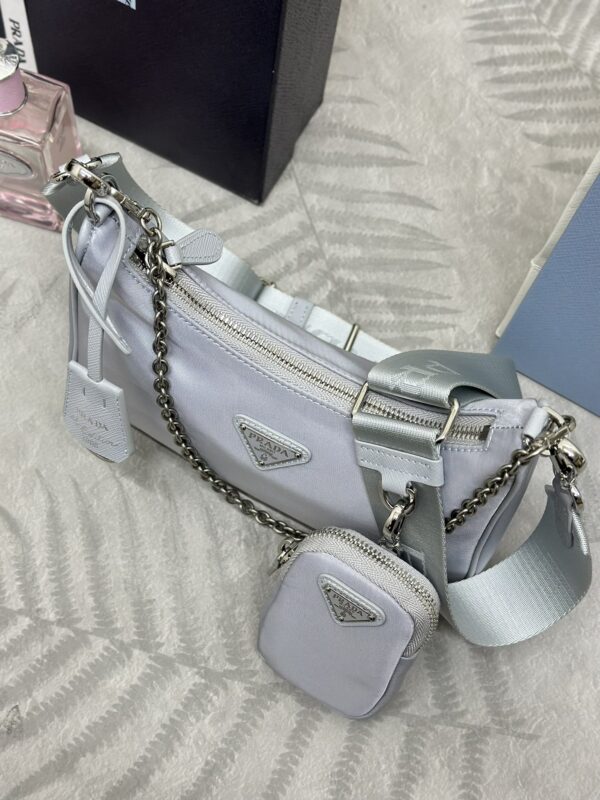 Replica Prada Re-Edition Nylon 2005 Blue - realistic designer-inspired fake bag