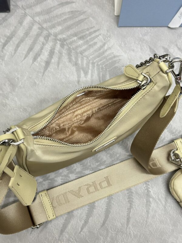 Replica Prada Re-Edition Nylon 2005 Yellow - premium 1:1 fake handbag model