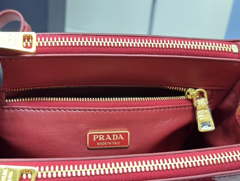 Replica Prada Galleria Red Patent - top-rated replica designer bag