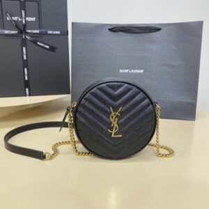 Replica YSL Vinyle Black - authentic-look luxury purse replica