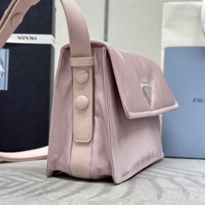 Replica Prada Re-Nylon Shoulder Bag Pink - premium-grade designer purse dupe