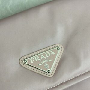 Replica Prada Re-Nylon Shoulder Bag Pink - 1:1 designer replica handbag