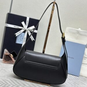 Replica Prada Small Shoulder Bag Black - top-tier luxury replica shoulder bag