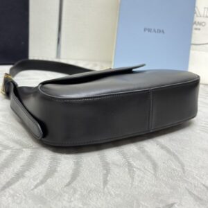 Replica Prada Small Shoulder Bag Black - high-quality designer bag clone
