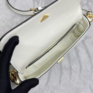 Replica Prada Mini Saffiano White - ultra-realistic fake designer tote