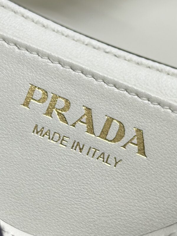 Replica Prada Small Shoulder Bag White - premium-grade designer purse dupe