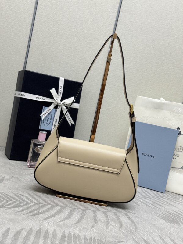 Replica Prada Small Shoulder Bag Beige - premium-grade designer purse dupe