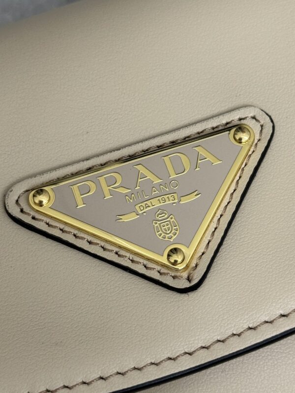 Replica Prada Small Shoulder Bag Beige - 1:1 designer replica handbag
