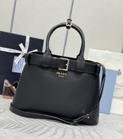 Replica Prada Black Buckle - high-end fake designer purse