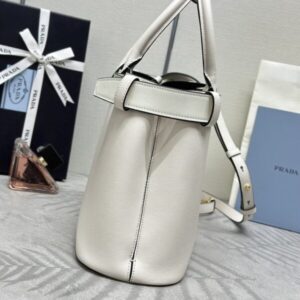 Replica Prada White Buckle - top-rated replica designer bag