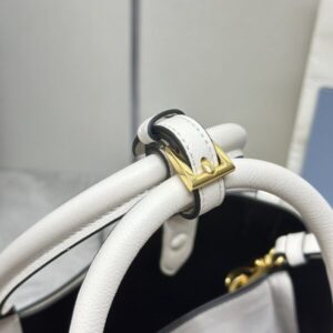 Replica Prada White Buckle - realistic designer-inspired fake bag