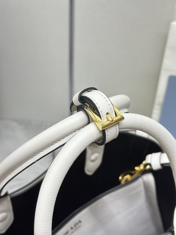 Replica Prada White Buckle - realistic designer-inspired fake bag
