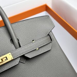 Replica Hermes Birkin Cumulonimbus Grey - ultra-realistic fake designer tote