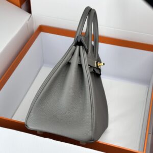 Replica Hermes Birkin Cumulonimbus Grey - 1:1 designer replica handbag
