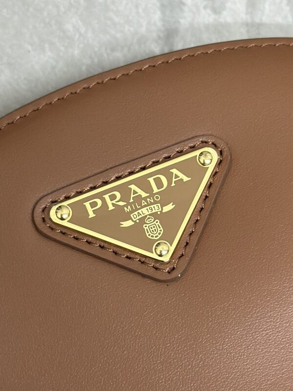 Replica Prada Caramel Mini Shoulder Bag - authentic-look luxury purse replica