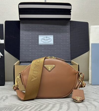 Replica Prada Caramel Mini Shoulder Bag - top-rated replica designer bag