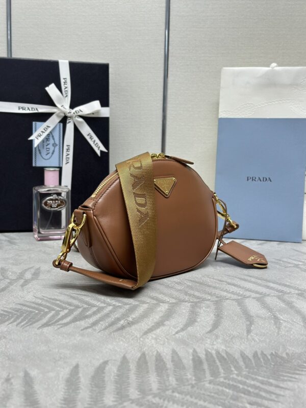 Replica Prada Caramel Mini Shoulder Bag - realistic designer-inspired fake bag